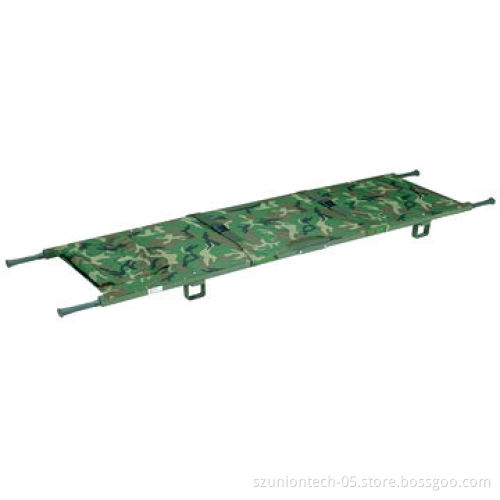 Aluminum Alloy Foldaway Stretcher, Used for Hospitals, Sports, Ambulance, Self-weight 8kg